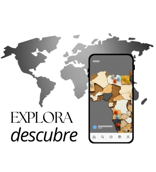 Mapa mundo en el celular